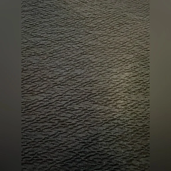 Aqua Textured Little Black Dress Size Small - Picture 5 of 6